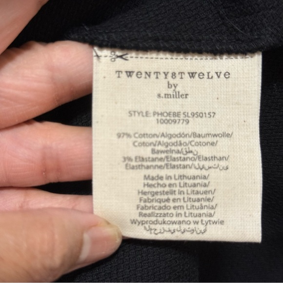 Twenty8Twelve Black Collared Mini Dress - Picture 7 of 7